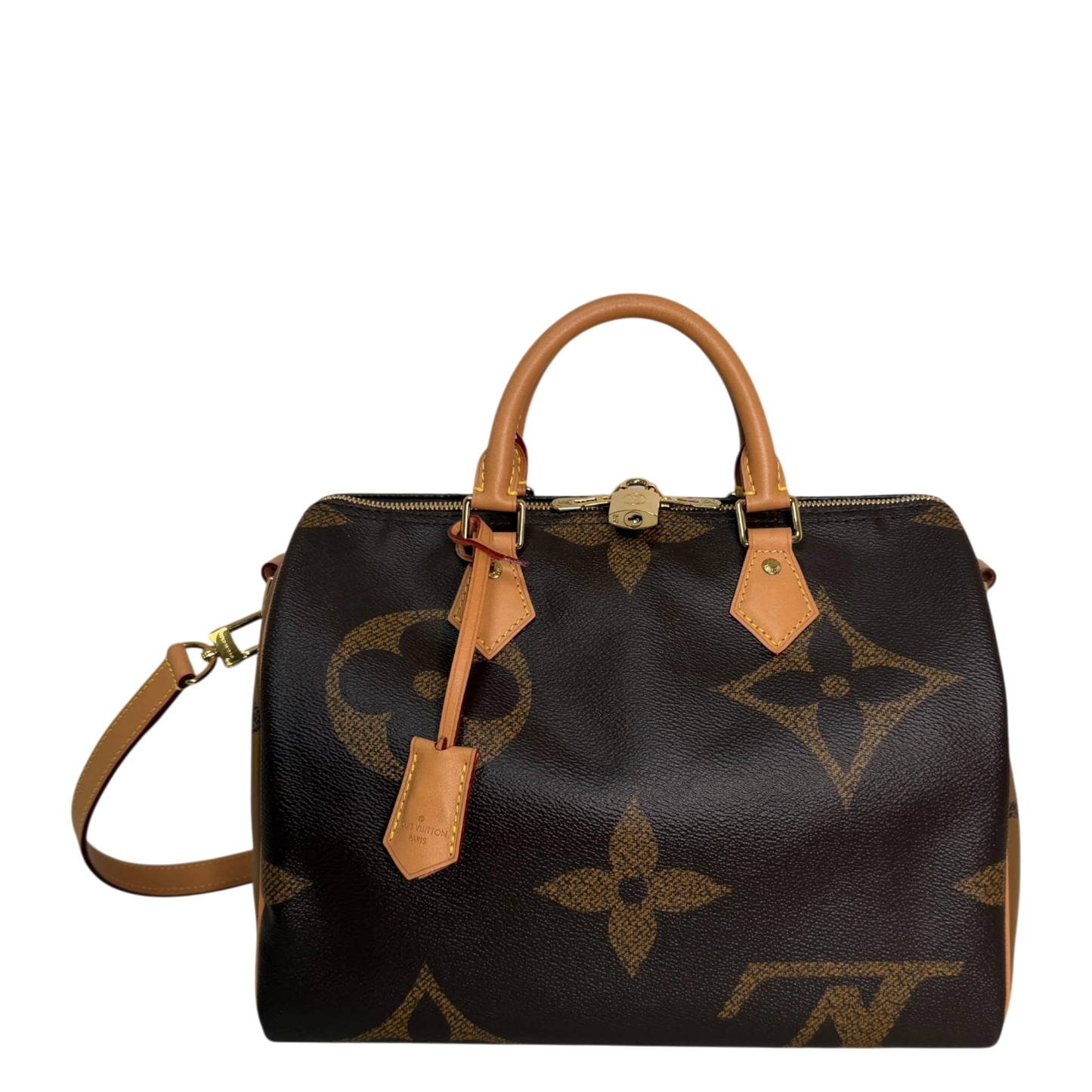 Louis Vuitton Speedy 30 Bandouliere Monogram Giant Reverse Louis Vuitton