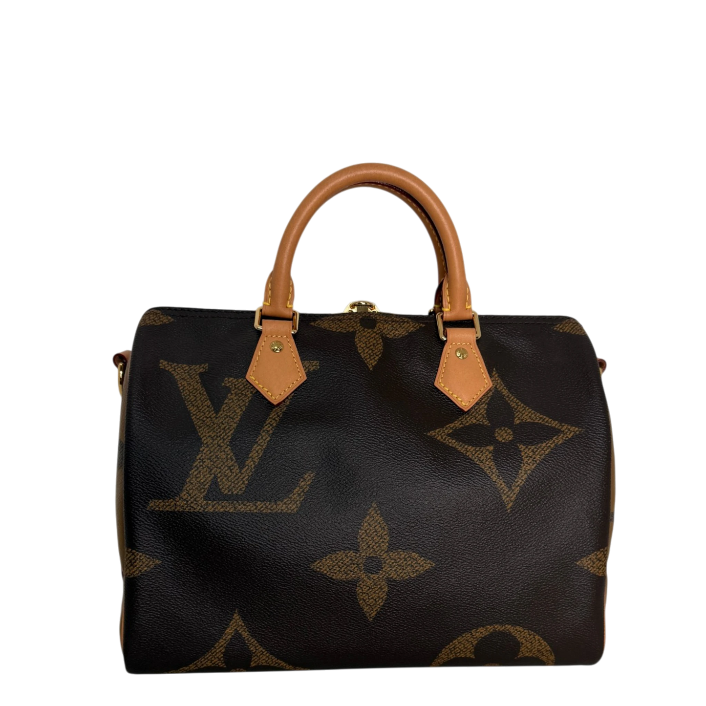 Louis Vuitton Speedy 30 Bandouliere Monogram Giant Reverse Louis Vuitton