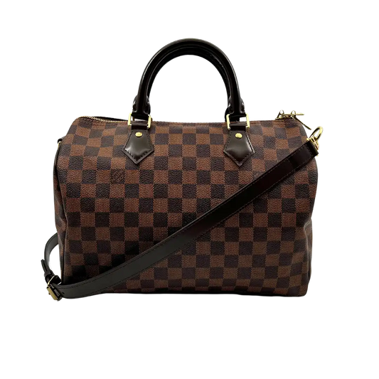 Louis Vuitton Speedy 30 Bandouliere Damier Ebene / sehr gut Louis Vuitton