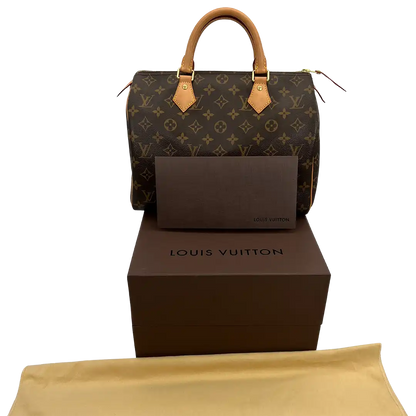 Louis Vuitton Speedy 30 Monogram Canvas / sehr gut Louis Vuitton