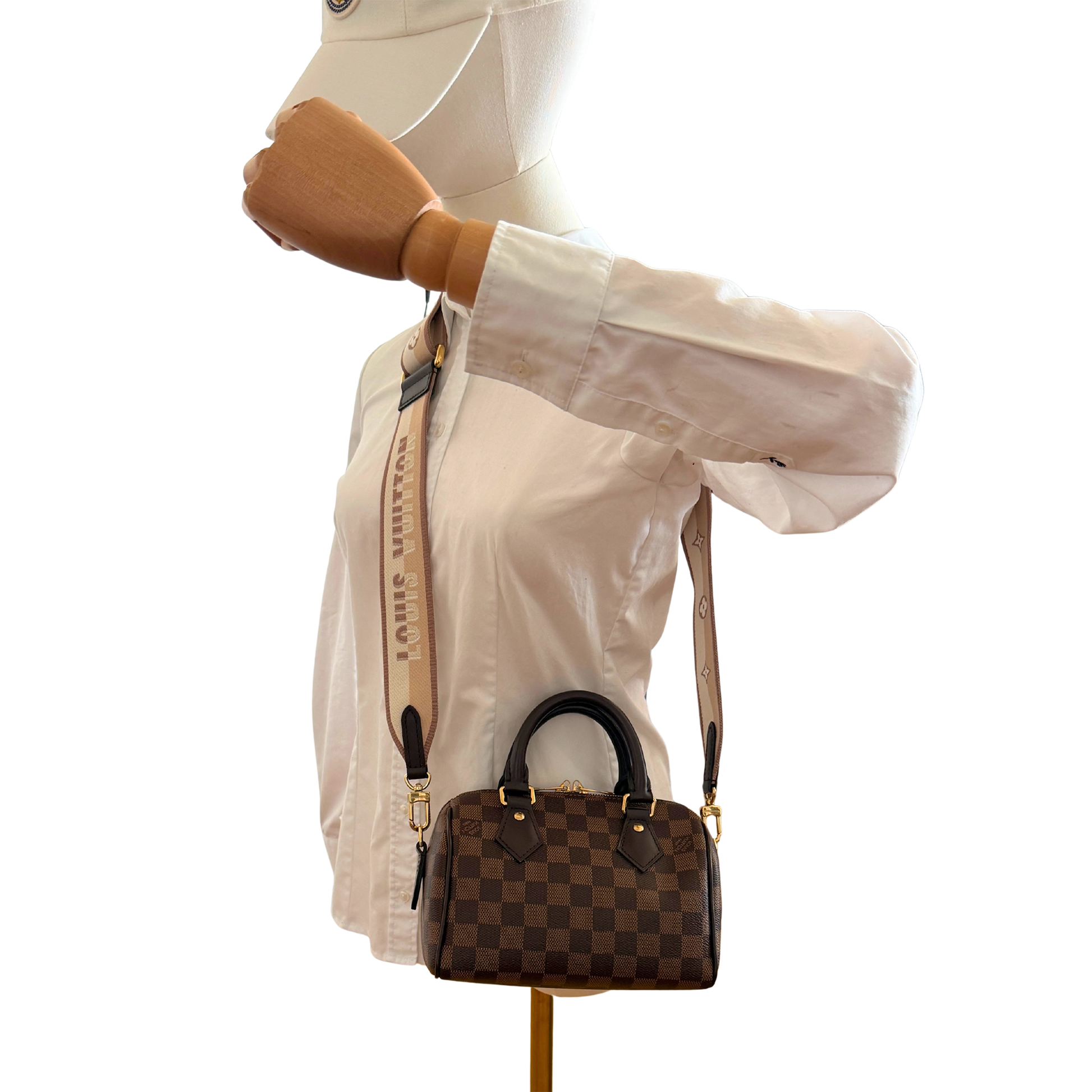 Louis Vuitton Speedy Bandouliere 20 Damier Ebene N40489 Fullset / neuwertig Louis Vuitton