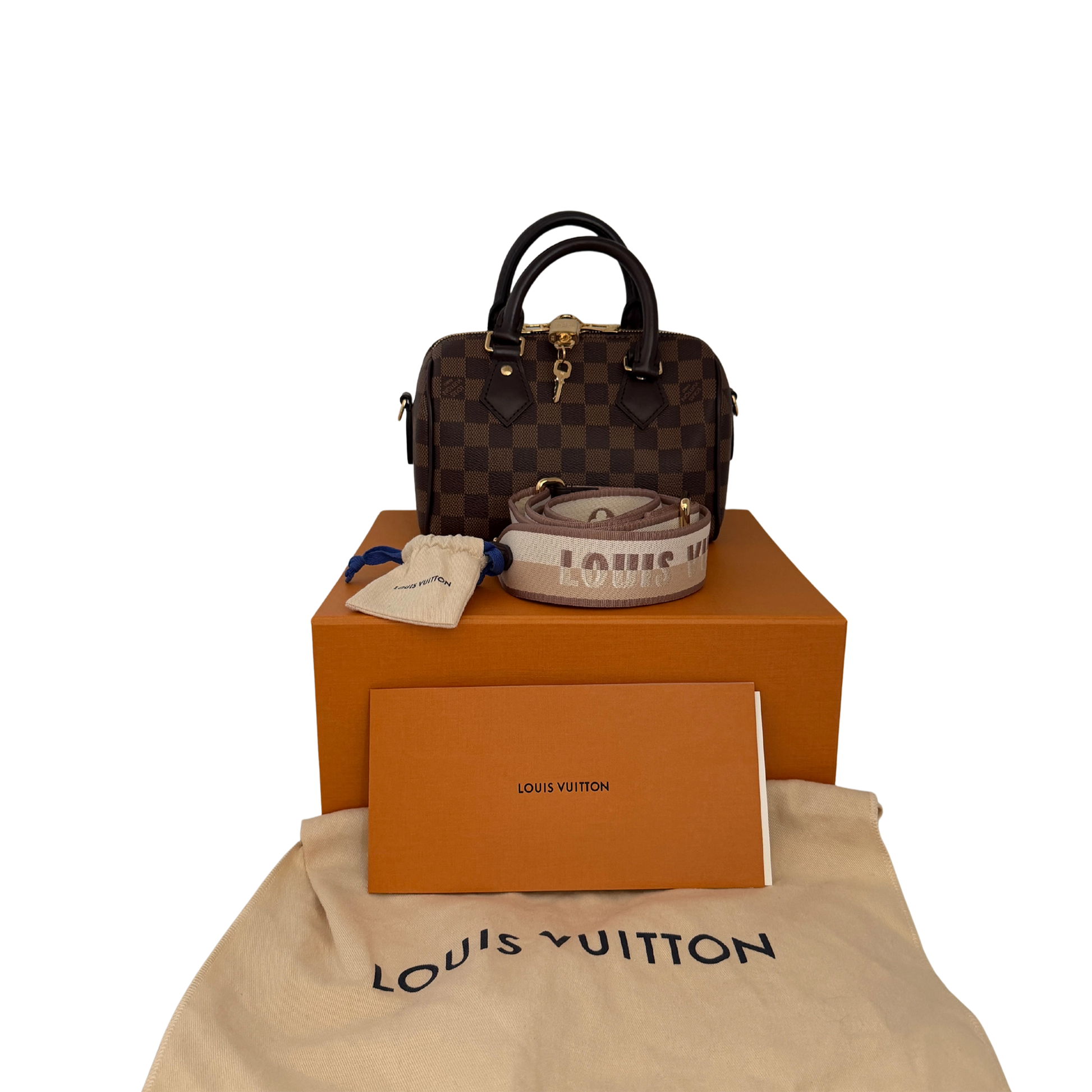 Louis Vuitton Speedy Bandouliere 20 Damier Ebene N40489 Fullset / neuwertig Louis Vuitton