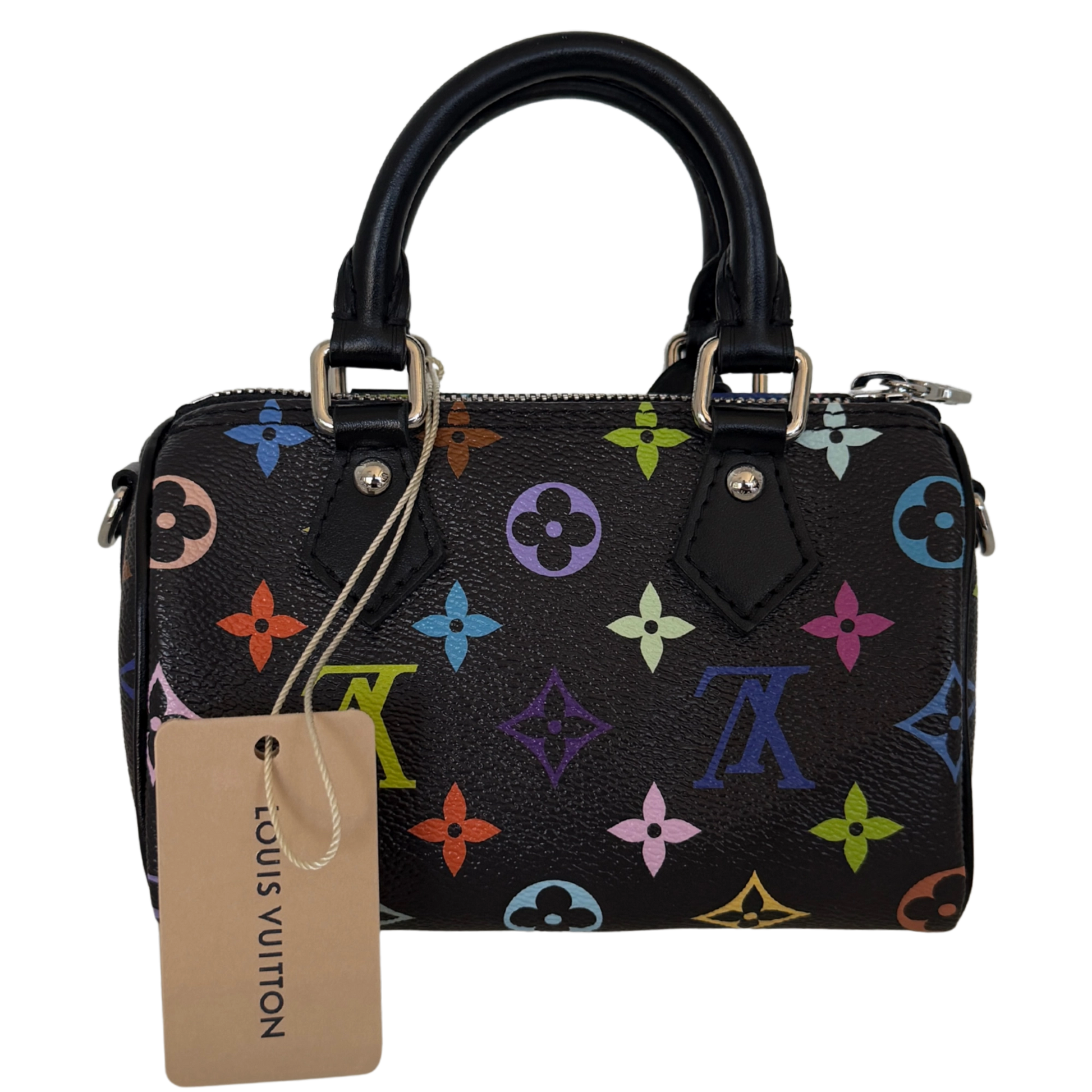 Louis Vuitton LV x TM Nano Speedy Multicolor Noir M13406 Fullset / neuwertig Louis Vuitton