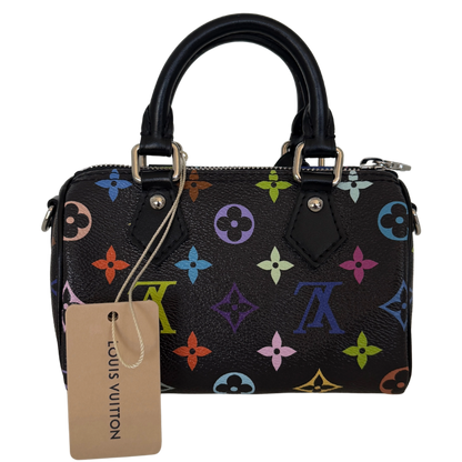 Louis Vuitton LV x TM Nano Speedy Multicolor Noir M13406 Fullset / neuwertig Louis Vuitton