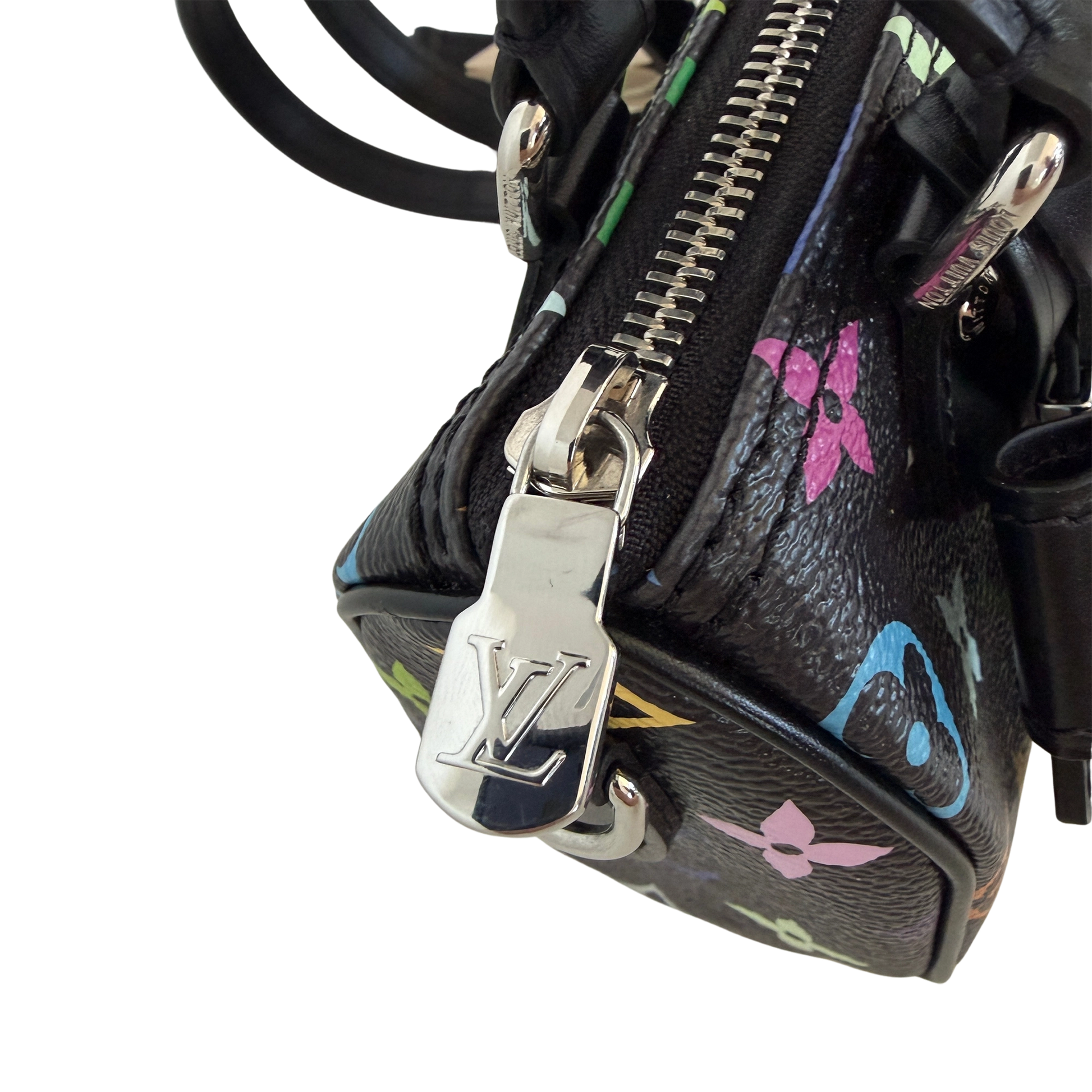 Louis Vuitton LV x TM Nano Speedy Multicolor Noir M13406 Fullset / neuwertig Louis Vuitton