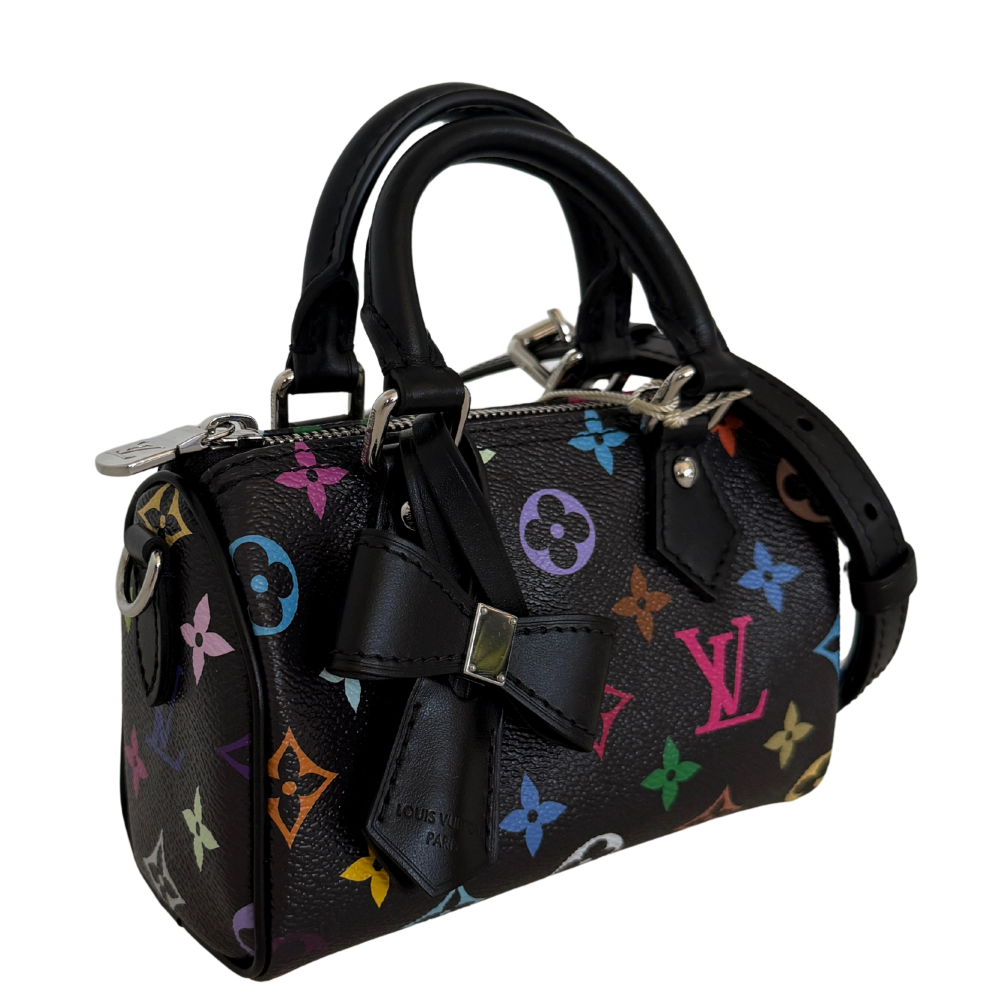 Louis Vuitton LV x TM Nano Speedy Multicolor Noir M13406 Fullset / neuwertig Louis Vuitton