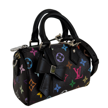 Louis Vuitton LV x TM Nano Speedy Multicolor Noir M13406 Fullset / neuwertig Louis Vuitton