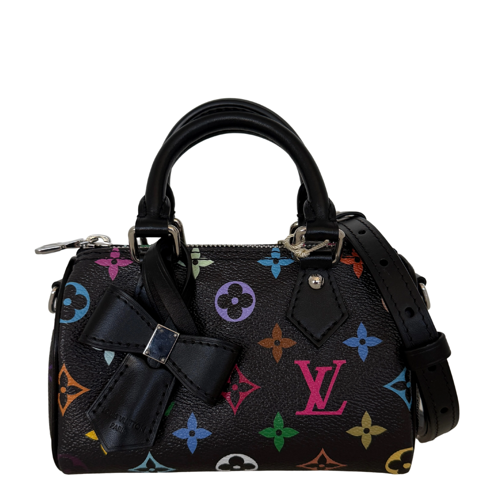 Louis Vuitton LV x TM Nano Speedy Multicolor Noir M13406 Fullset / neuwertig Louis Vuitton