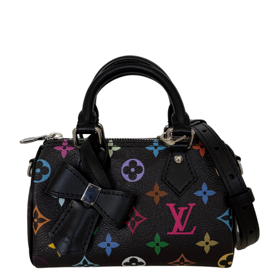 Louis Vuitton LV x TM Nano Speedy Multicolor Noir M13406 Fullset / neuwertig Louis Vuitton