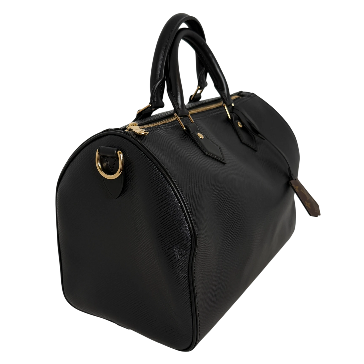 Louis Vuitton Speedy Soft 30 Epi Leder Schwarz Gold