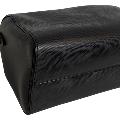 Louis Vuitton Speedy Soft 30 Epi Leder Schwarz Gold
