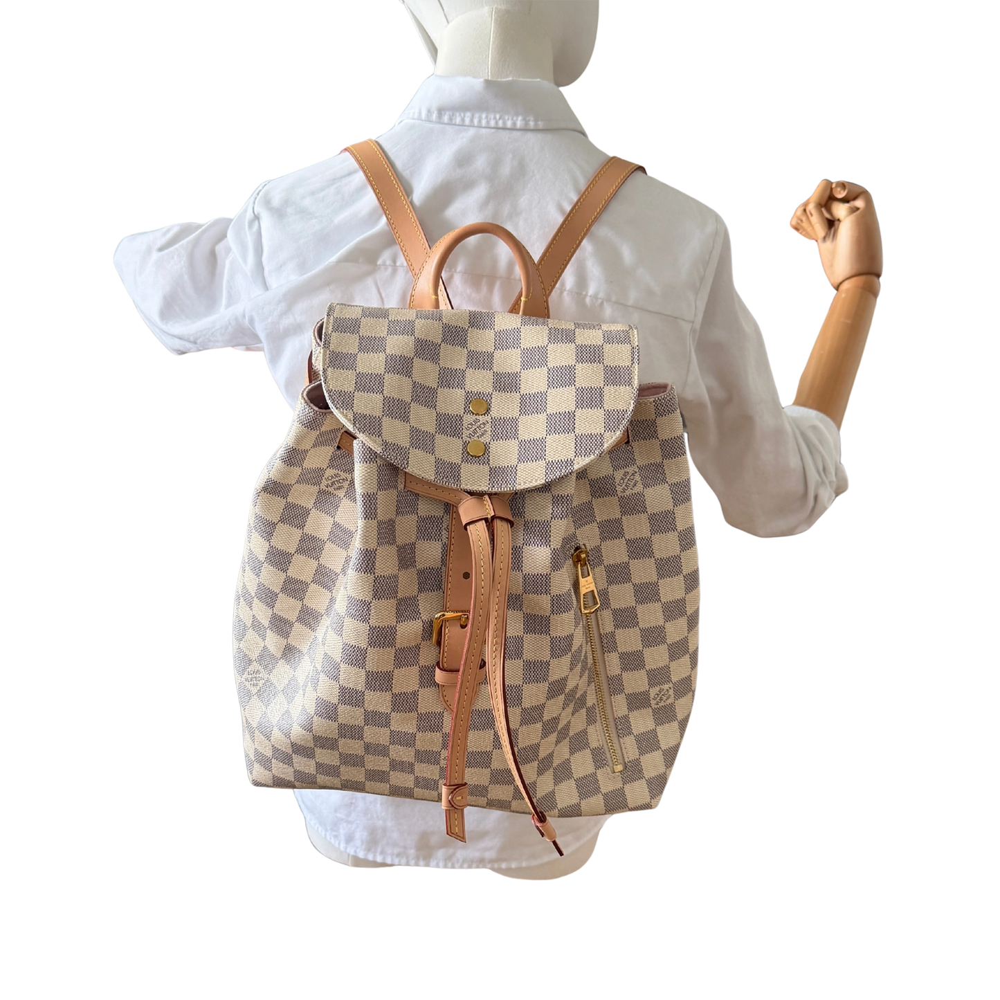 Louis Vuitton Sperone Rucksack Damier Azur N41578 / neuwertig Louis Vuitton