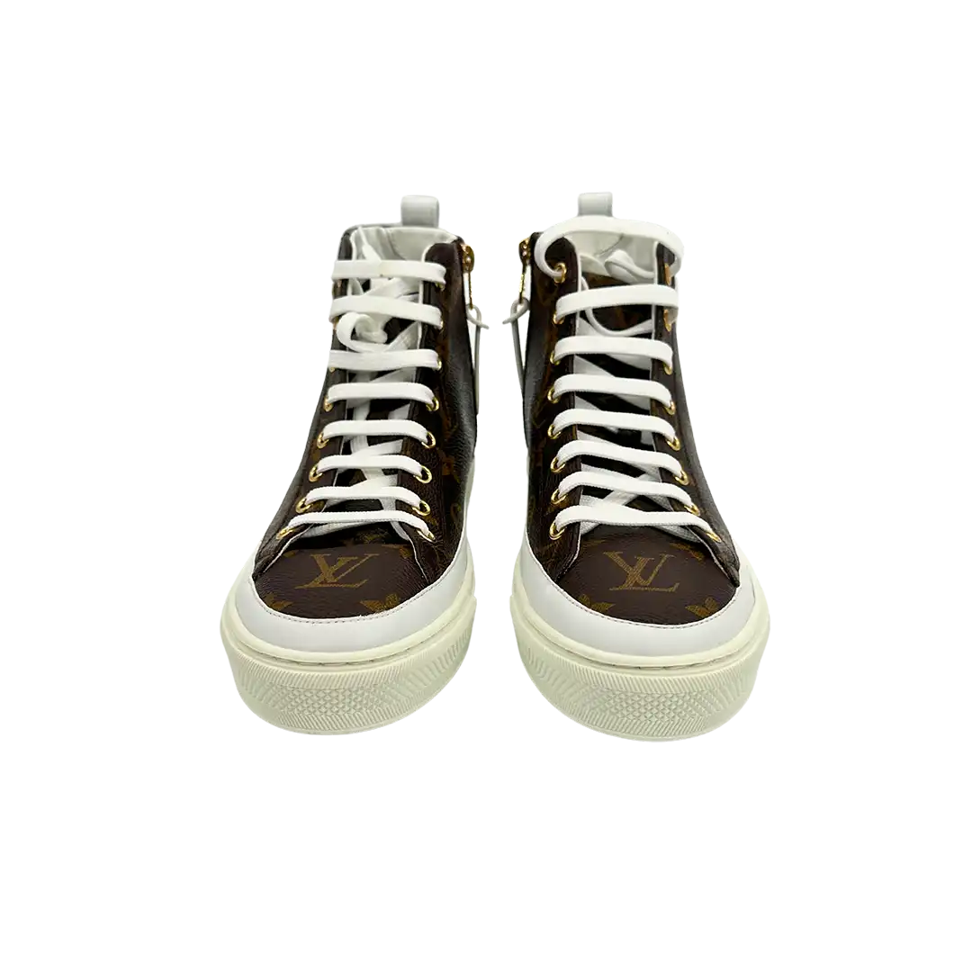 Louis Vuitton Patent Monogram Stellar Sneaker Boots 1A4X32 / ungetragen Louis Vuitton