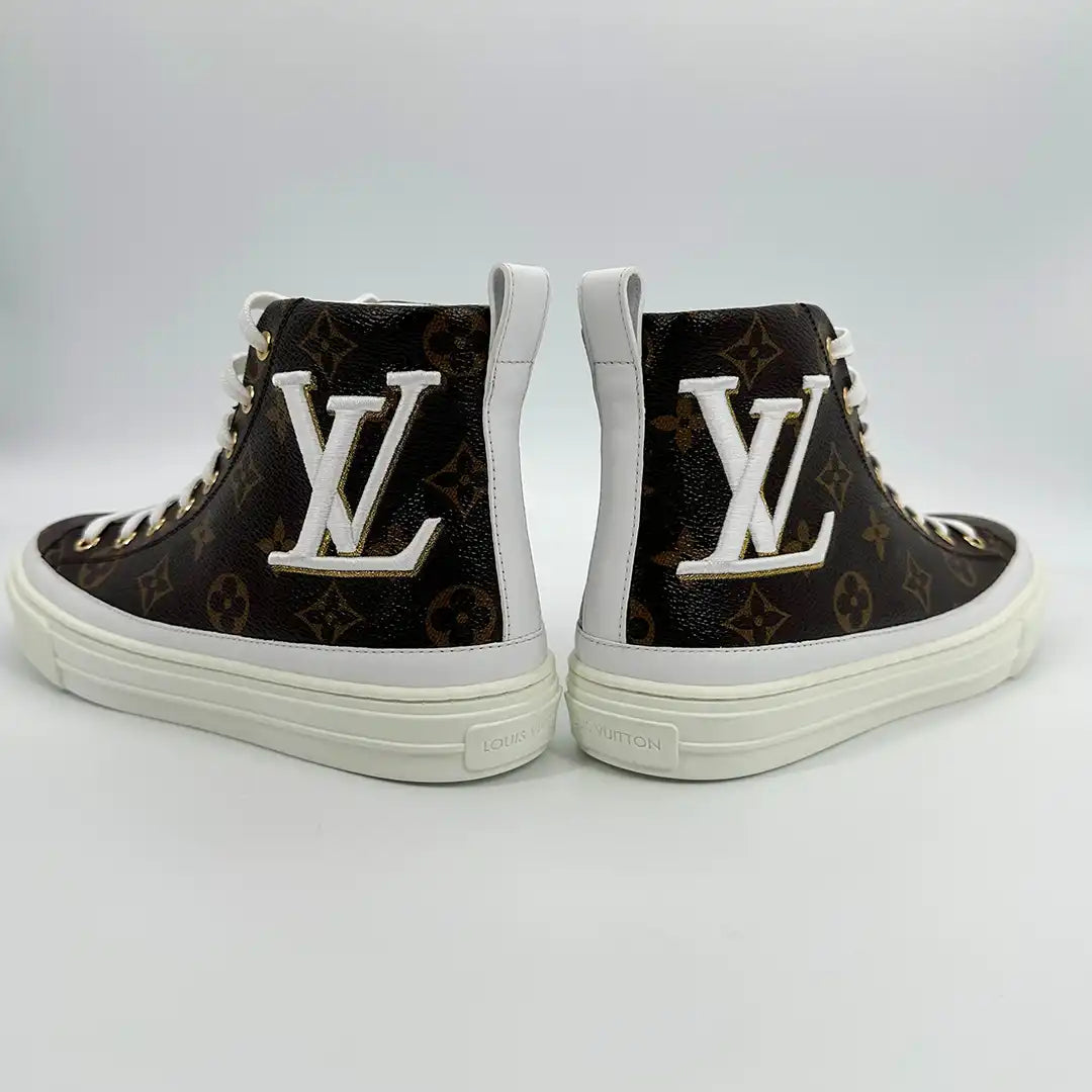 Louis Vuitton Patent Monogram Stellar Sneaker Boots 1A4X32 / ungetragen Louis Vuitton