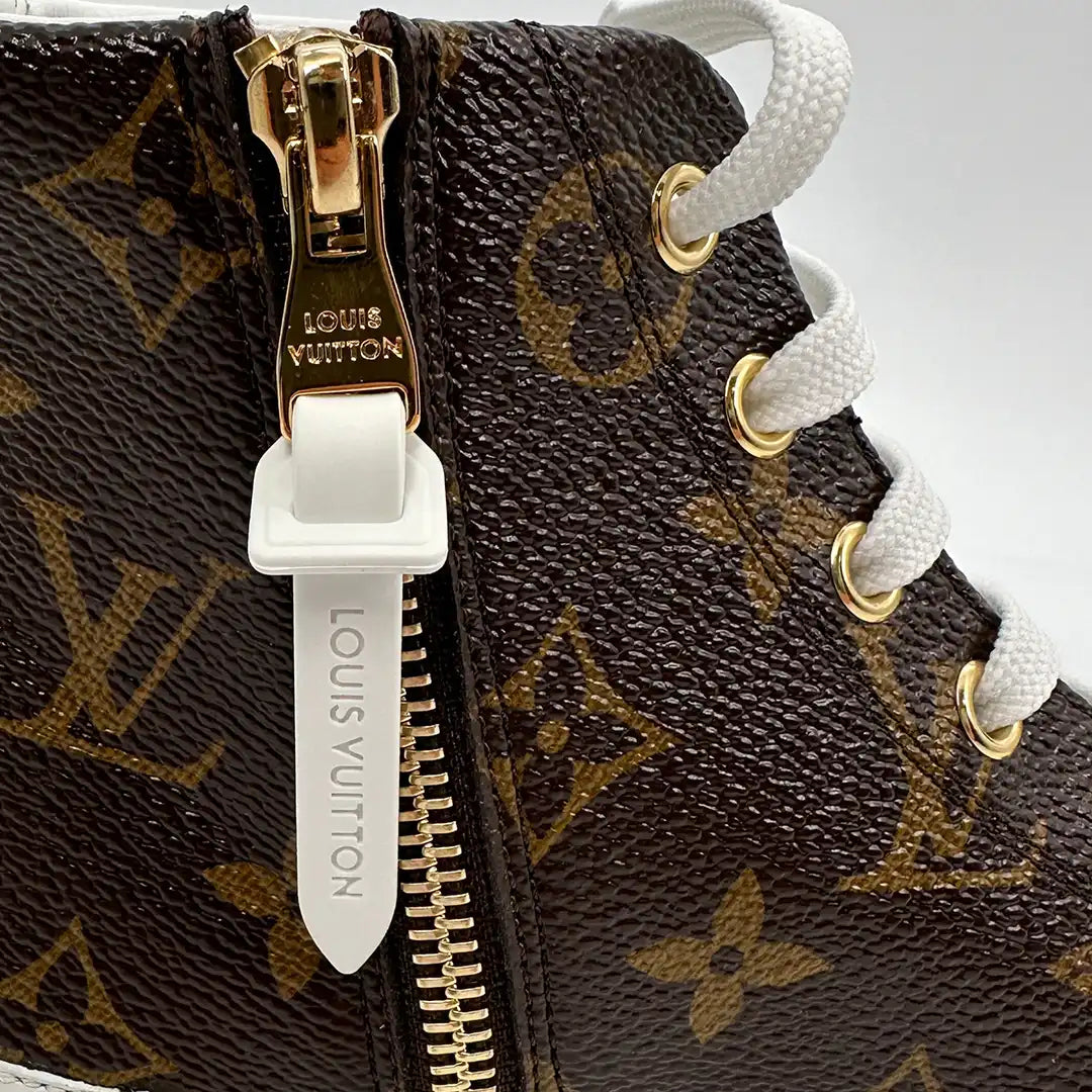 Louis Vuitton Patent Monogram Stellar Sneaker Boots 1A4X32 / ungetragen Louis Vuitton