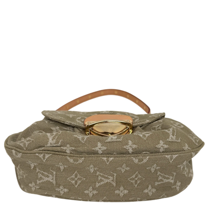 Louis Vuitton Sunset Boulevard Monogram Denim Vert Kaki Grün Gold Louis Vuitton