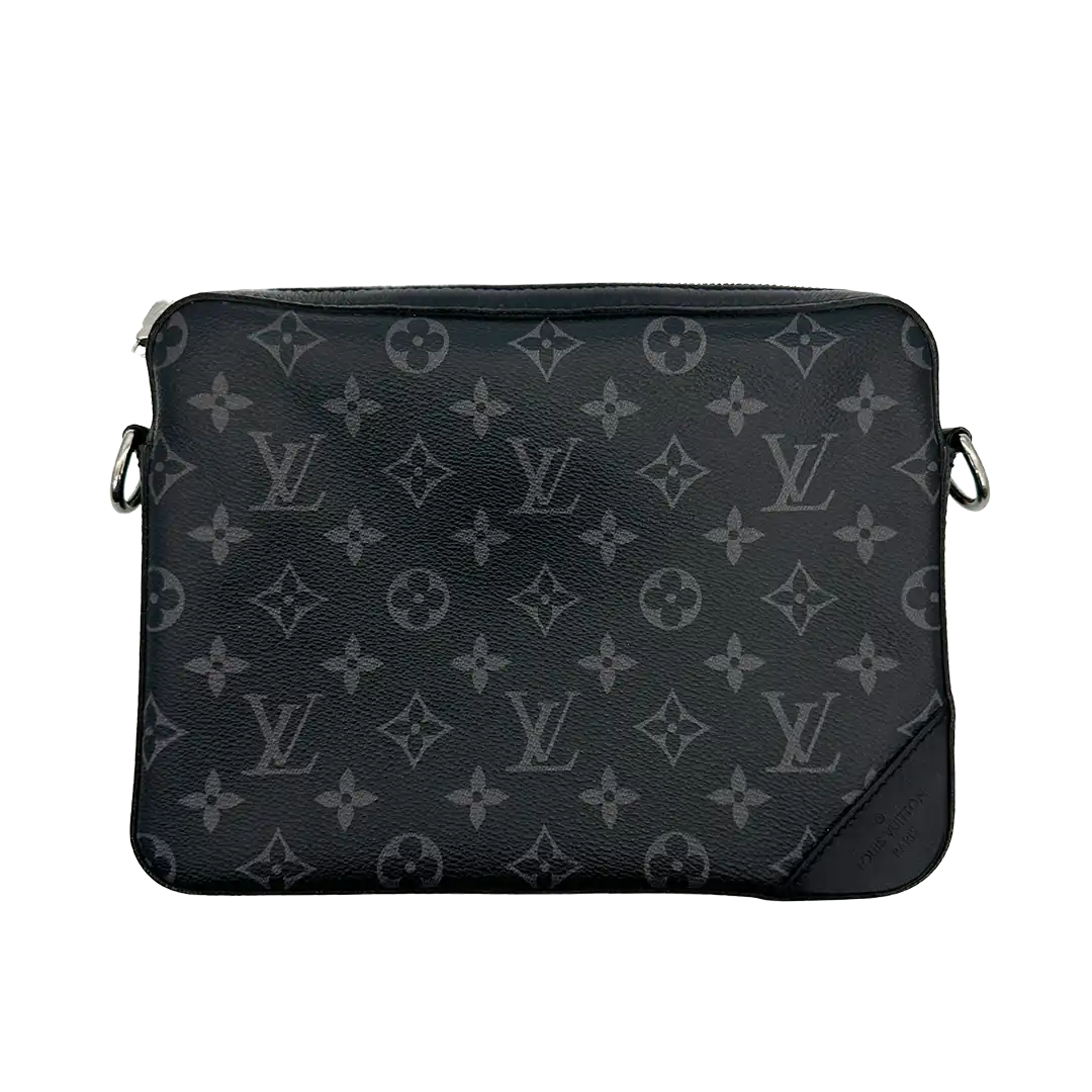 Louis Vuitton Trio Messenger Bag Monogram Eclipse M69443 Fullset / sehr gut Louis Vuitton