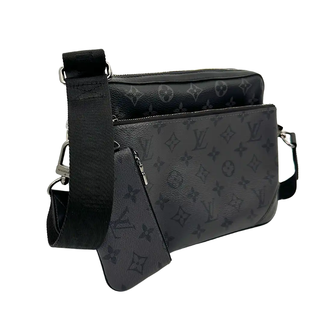 Louis Vuitton Trio Messenger Bag Monogram Eclipse M69443 Fullset / sehr gut Louis Vuitton