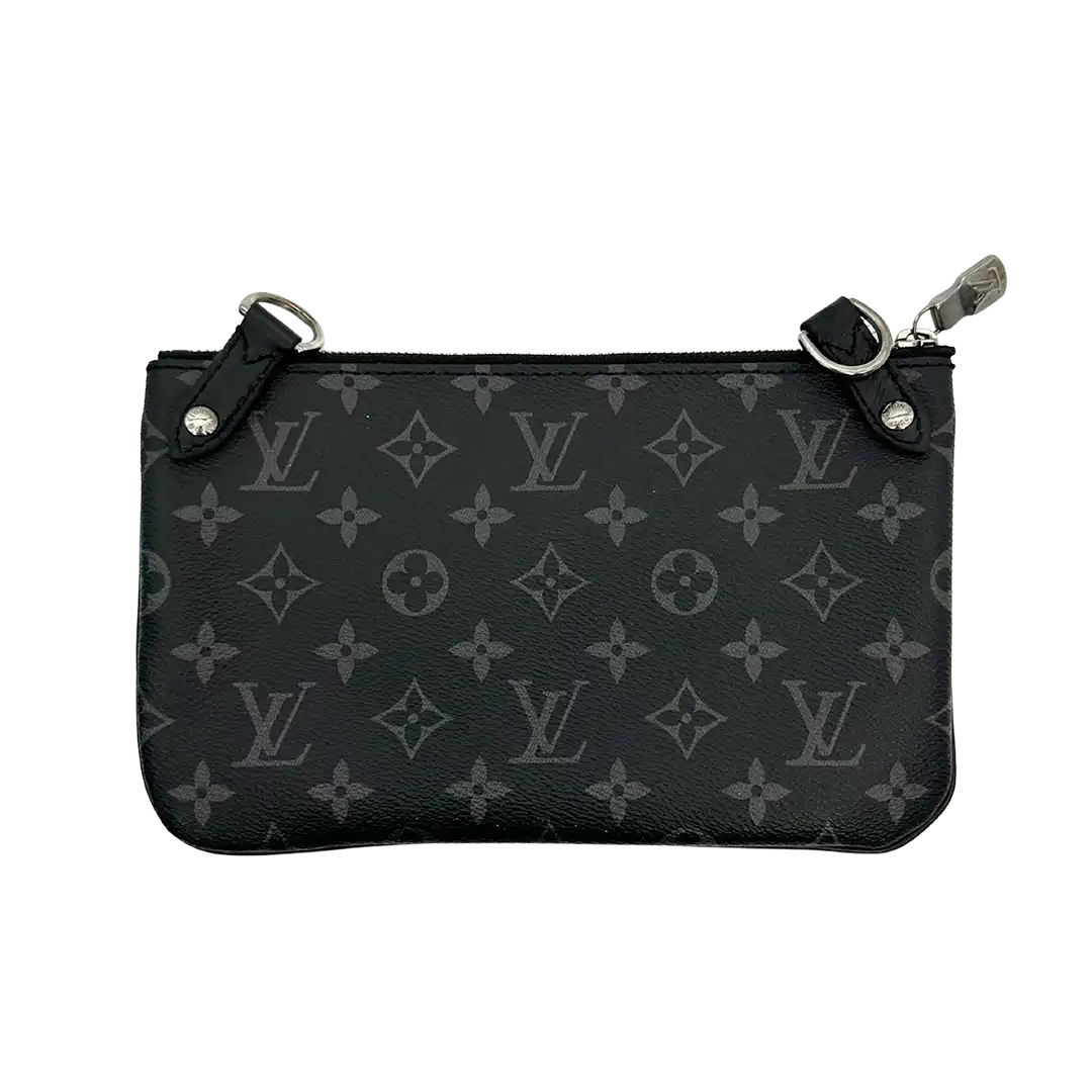 Louis Vuitton Trio Messenger Bag Monogram Eclipse M69443 Fullset / sehr gut Louis Vuitton