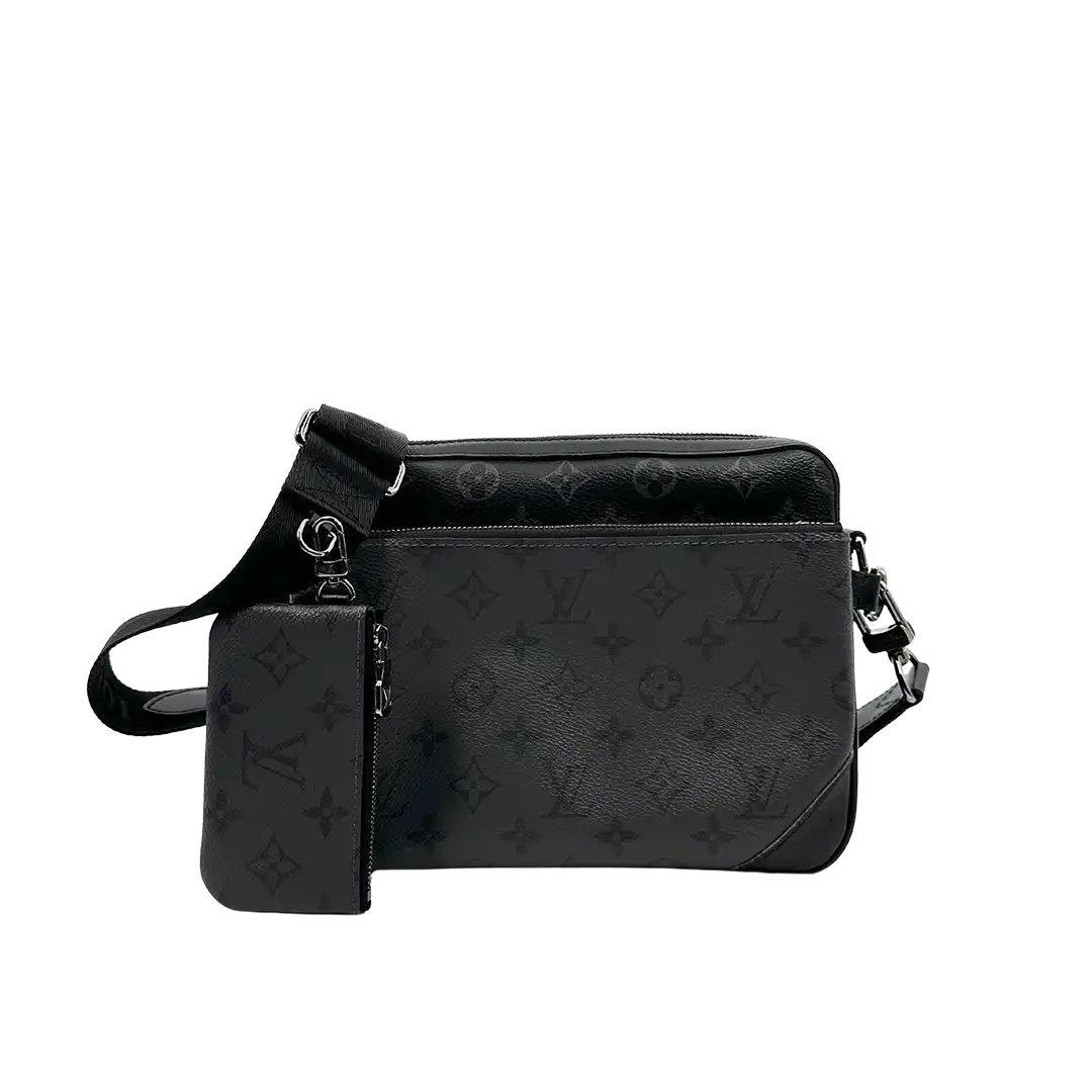 Louis Vuitton Trio Messenger Bag Monogram Eclipse M69443 Fullset / sehr gut Louis Vuitton