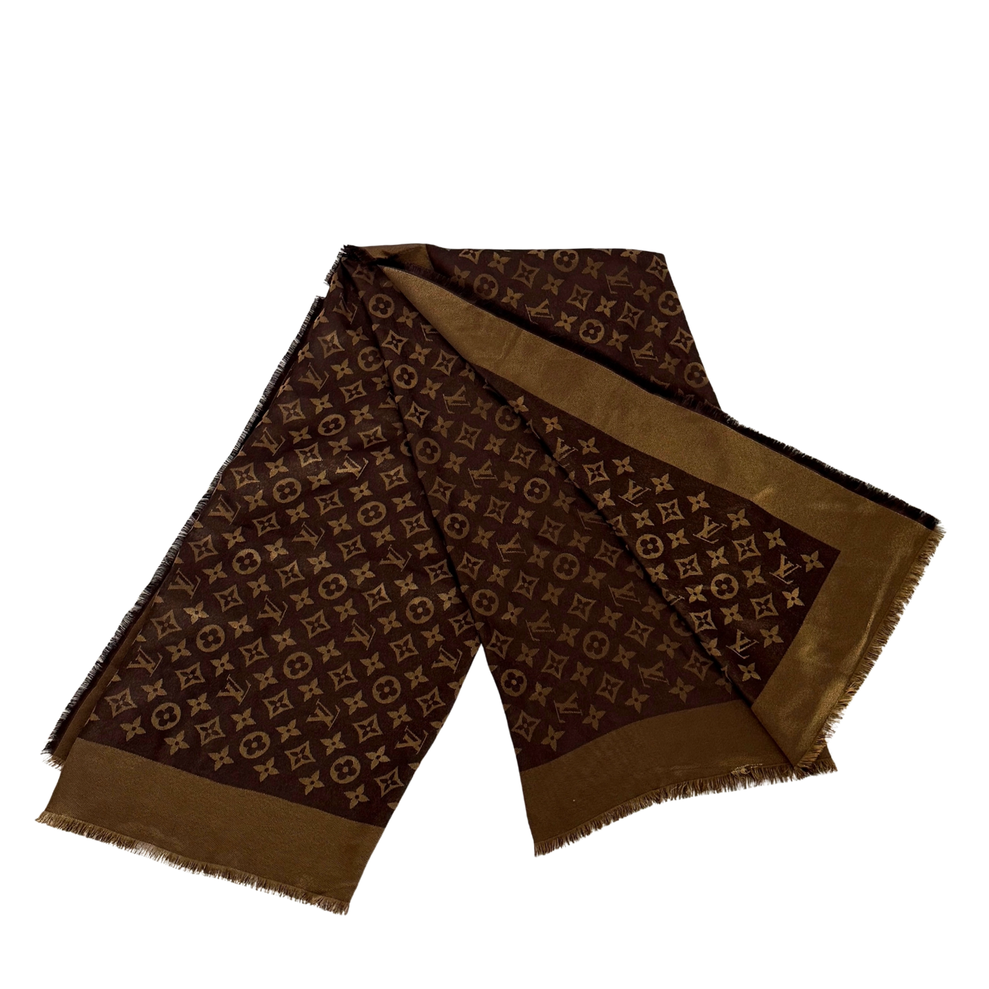 Louis Vuitton Monogram Shine Tuch Braun Gold  / neuwertig Louis Vuitton