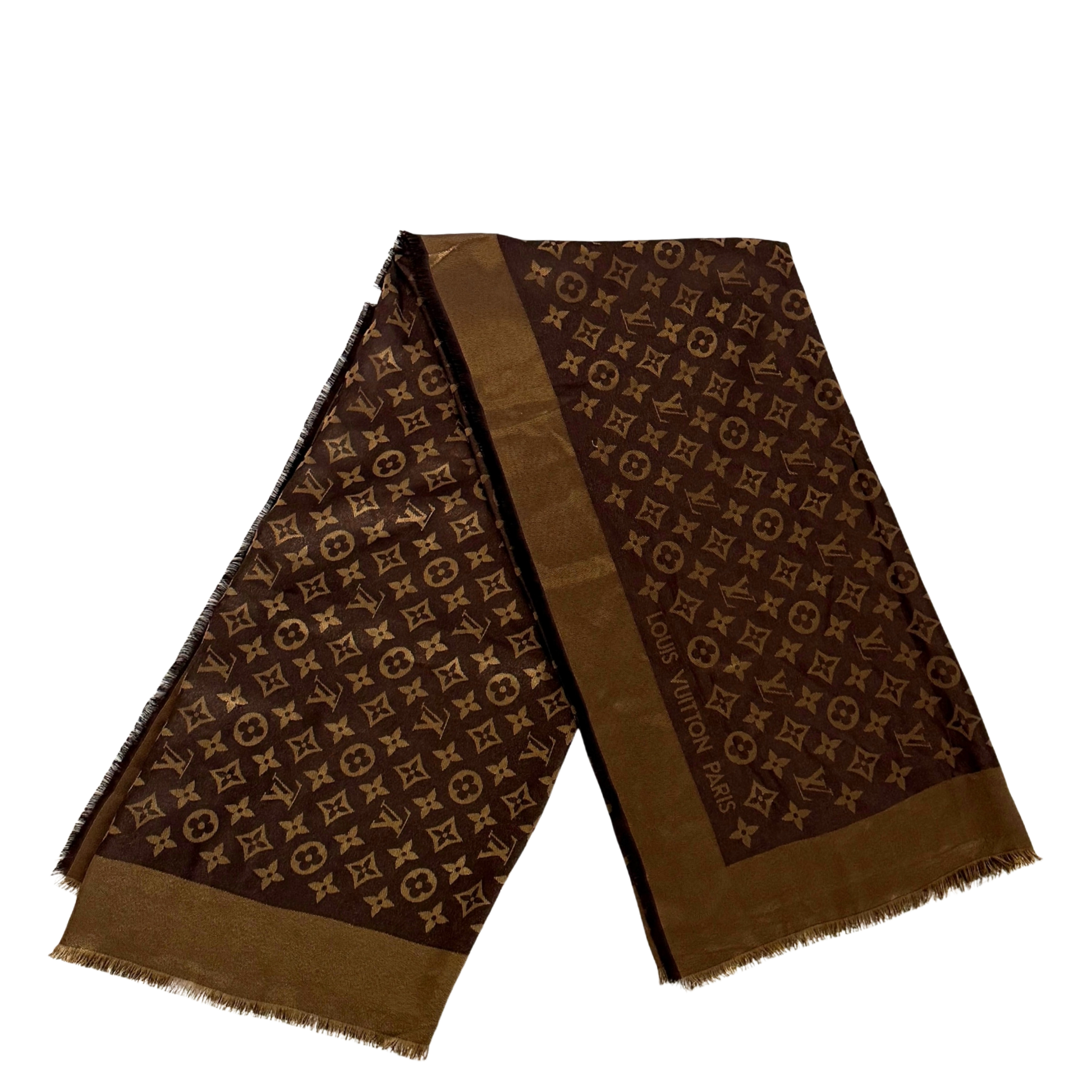 Louis Vuitton Monogram Shine Tuch Braun Gold  / neuwertig Louis Vuitton