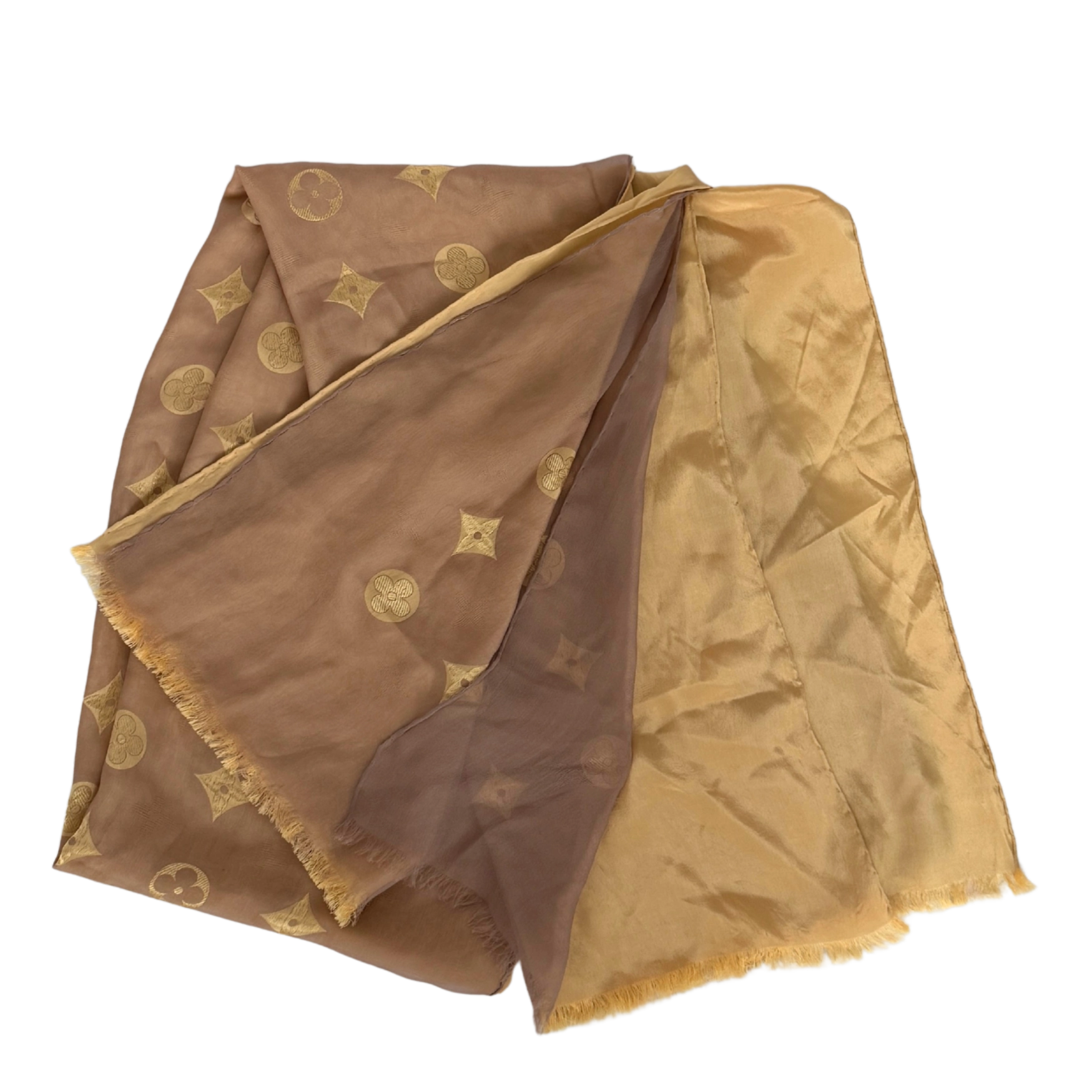 Louis Vuitton Seidenschal Shine Gold  / neuwertig Louis Vuitton