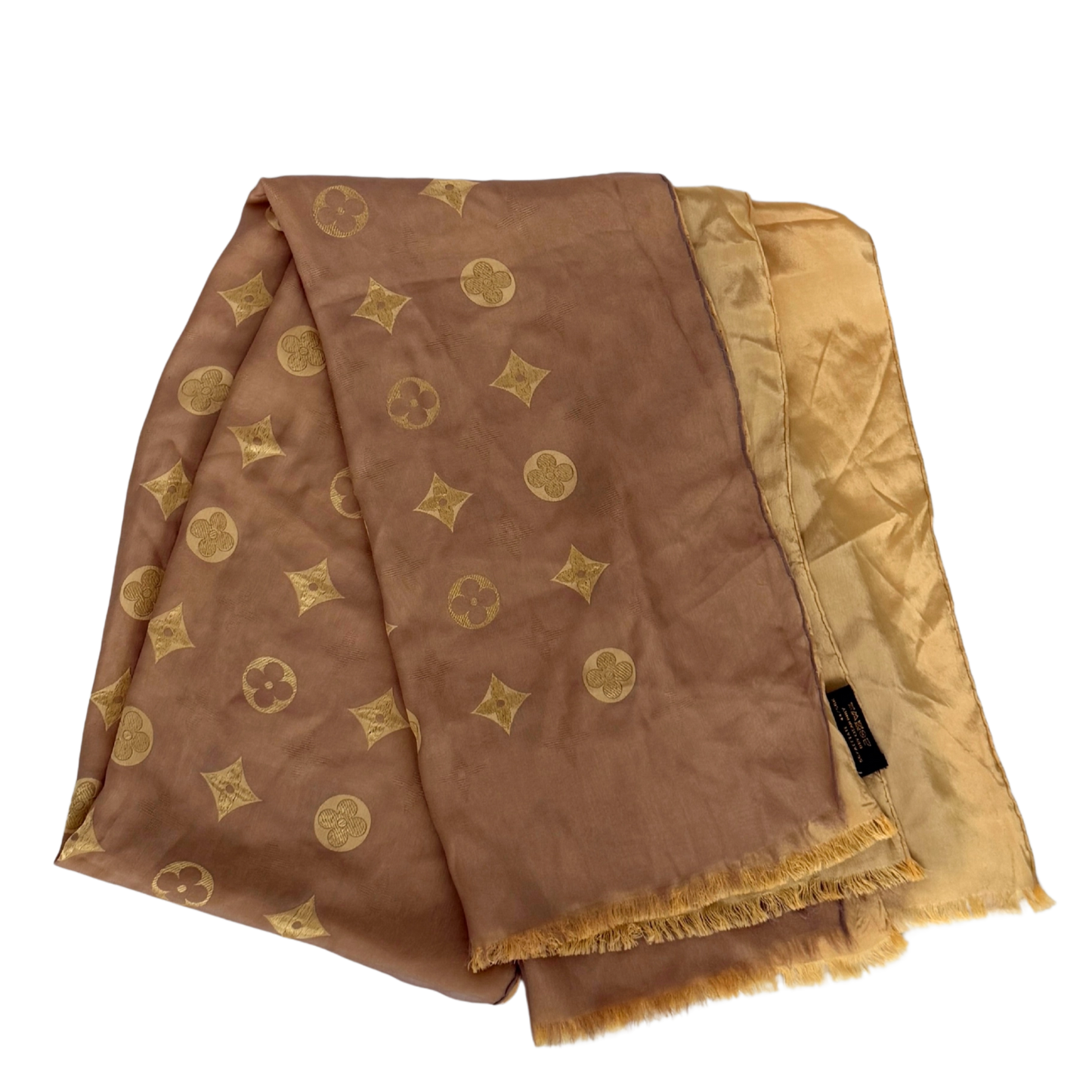 Louis Vuitton Seidenschal Shine Gold  / neuwertig Louis Vuitton
