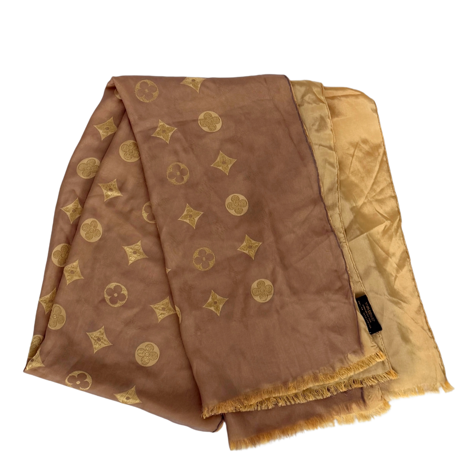 Louis Vuitton Seidenschal Shine Gold  / neuwertig Louis Vuitton