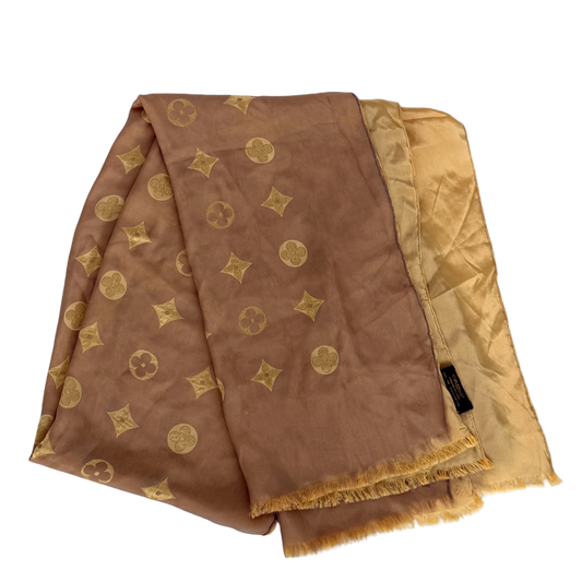 Louis Vuitton Seidenschal Shine Gold  / neuwertig Louis Vuitton
