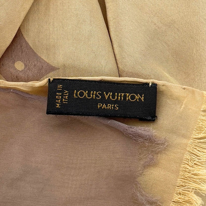 Louis Vuitton Seidenschal Shine Gold  / neuwertig Louis Vuitton