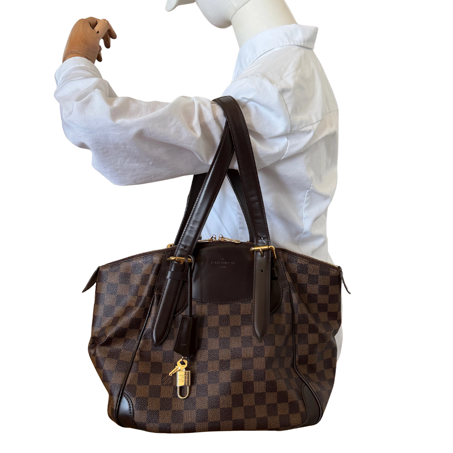 Louis Vuitton Verona MM Damier Ebene / gut Louis Vuitton