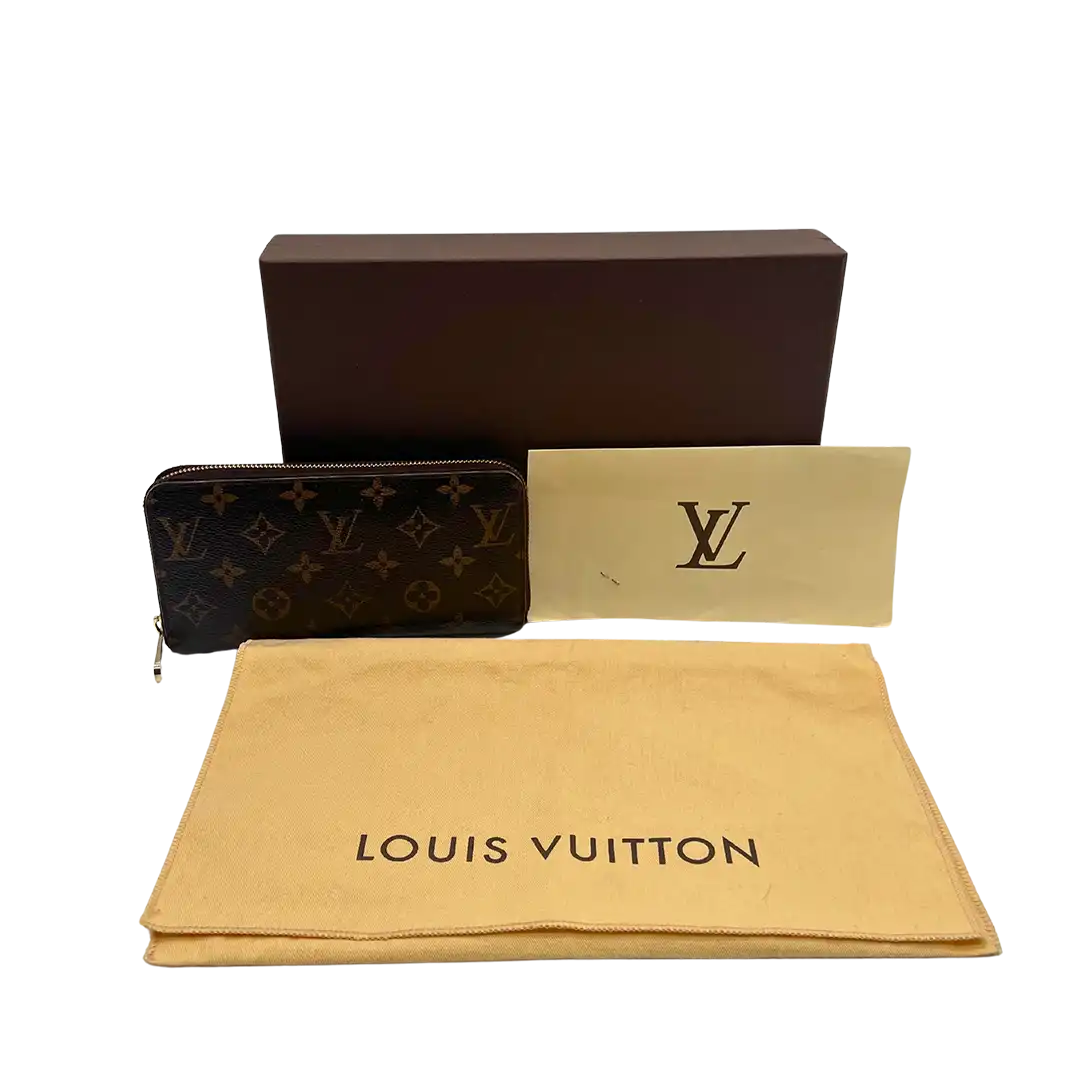 Louis Vuitton Zippy Geldbörse Monogram Canvas Fullset M60017 / gut Louis Vuitton