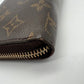 Louis Vuitton Zippy Geldbörse Monogram Canvas Fullset M60017 / gut Louis Vuitton