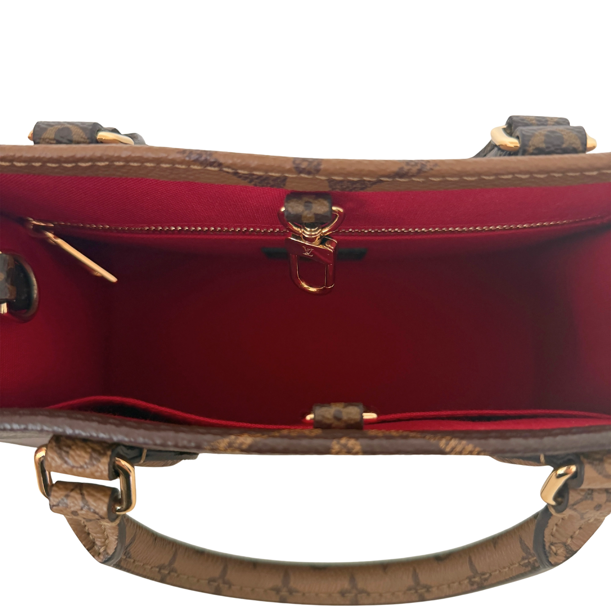 Louis Vuitton OnTheGo PM Monogram Reverse Canvas M46373 / neuwertig Louis Vuitton