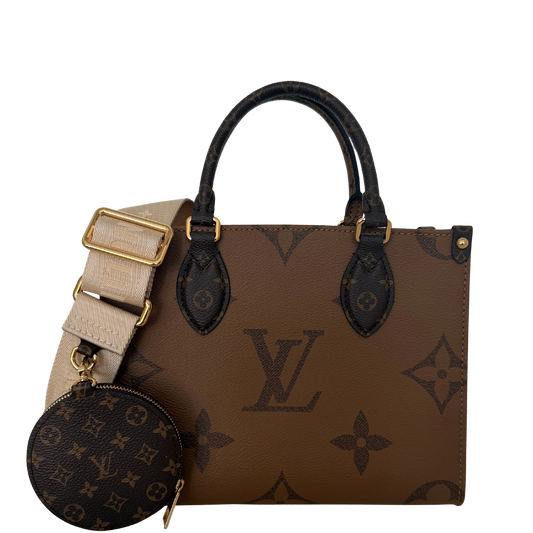 Louis Vuitton OnTheGo PM Monogram Reverse Canvas M46373 / neuwertig Louis Vuitton