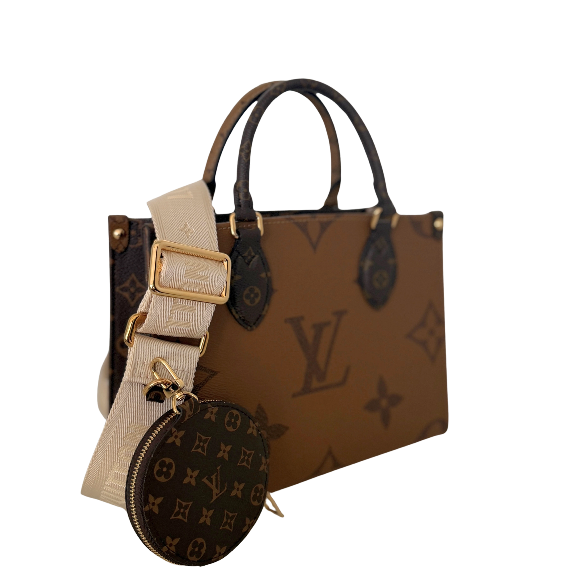 Louis Vuitton OnTheGo PM Monogram Reverse Canvas M46373 / neuwertig Louis Vuitton