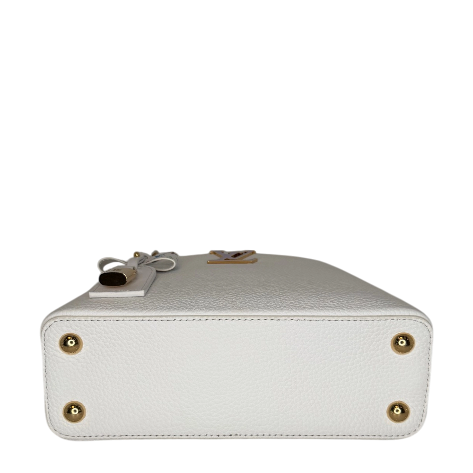 Louis Vuitton x Takashi Murakami Capucines BB Weiß Fullset / neuwertig Louis Vuitton