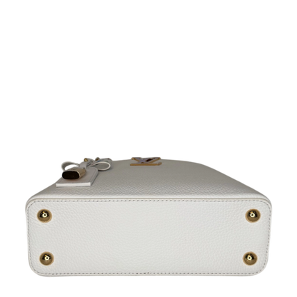 Louis Vuitton x Takashi Murakami Capucines BB Weiß Fullset / neuwertig Louis Vuitton