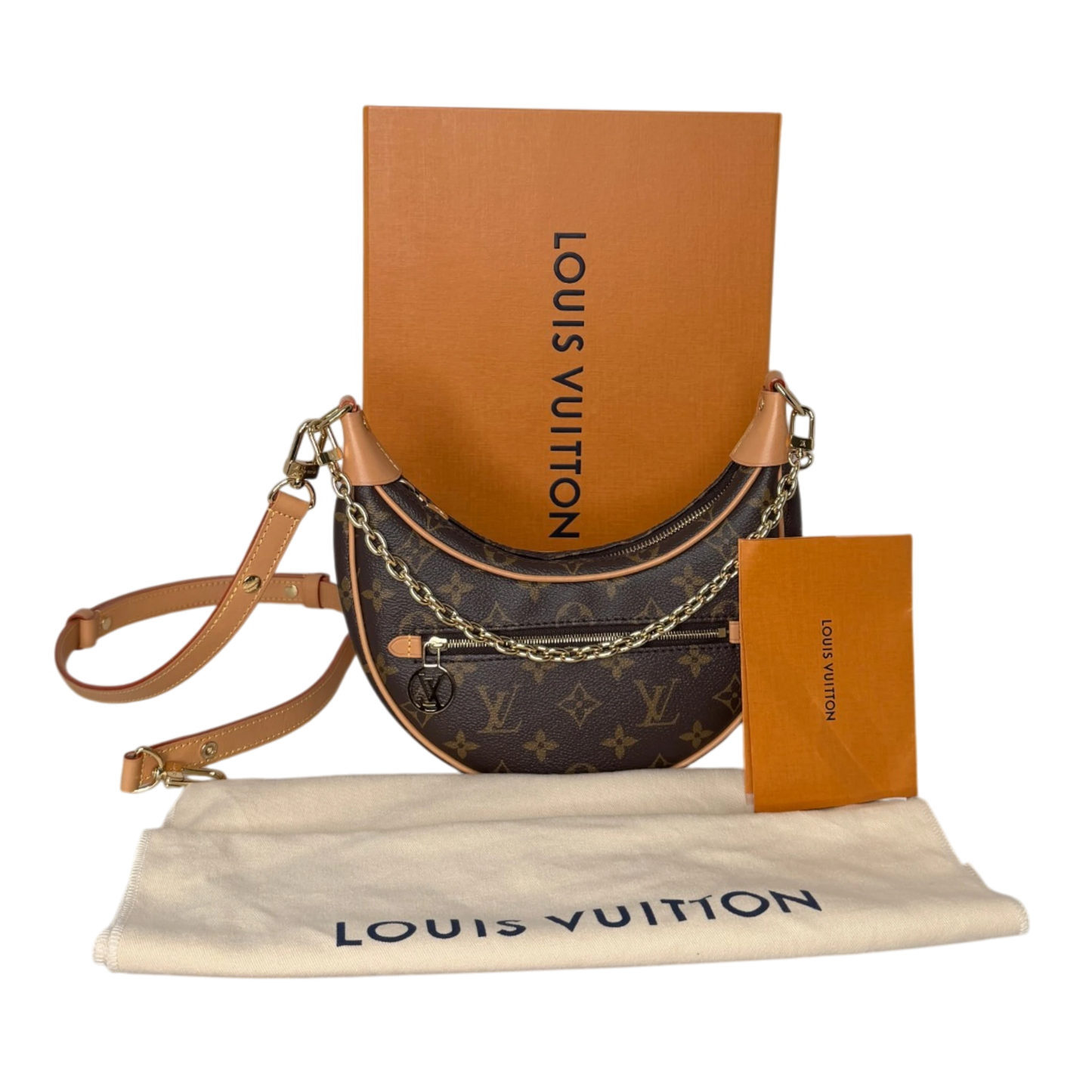 Louis Vuitton Loop PM Monogram Canvas M81098 Fullset Louis Vuitton