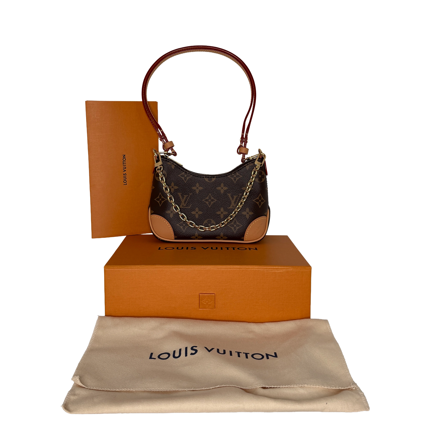 Louis Vuitton Nano Boulogne Monogram Canvas Fullset / neuwertig Louis Vuitton