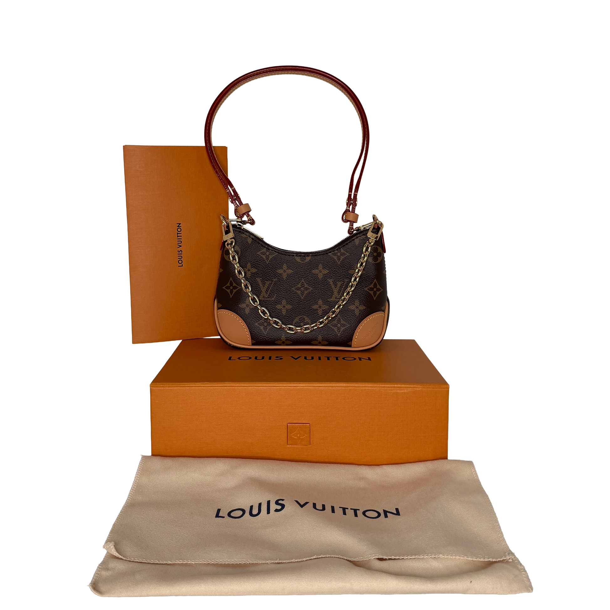 Louis Vuitton Nano Boulogne Monogram Canvas Fullset / neuwertig Louis Vuitton