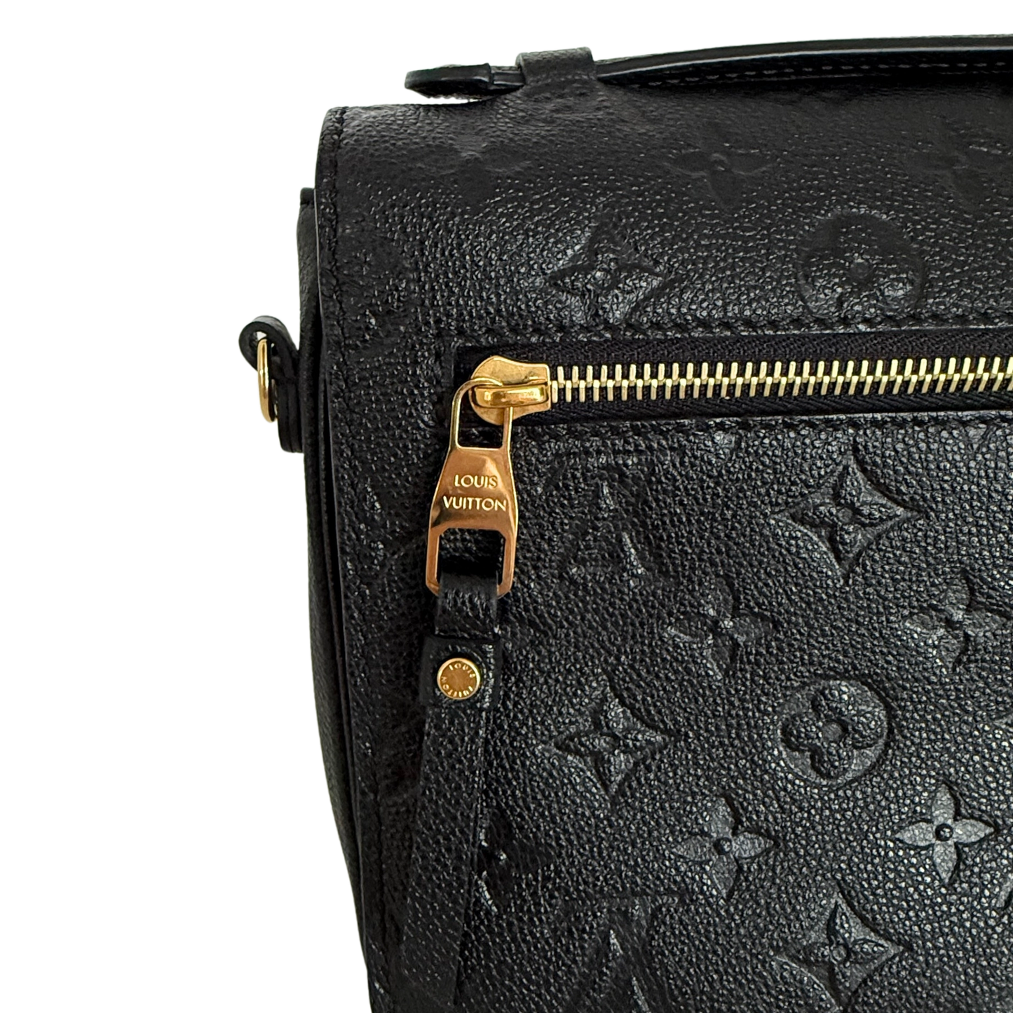 Louis Vuitton Pochette Métis Empreinte Leder M41487 Schwarz Fullset / sehr gut Louis Vuitton