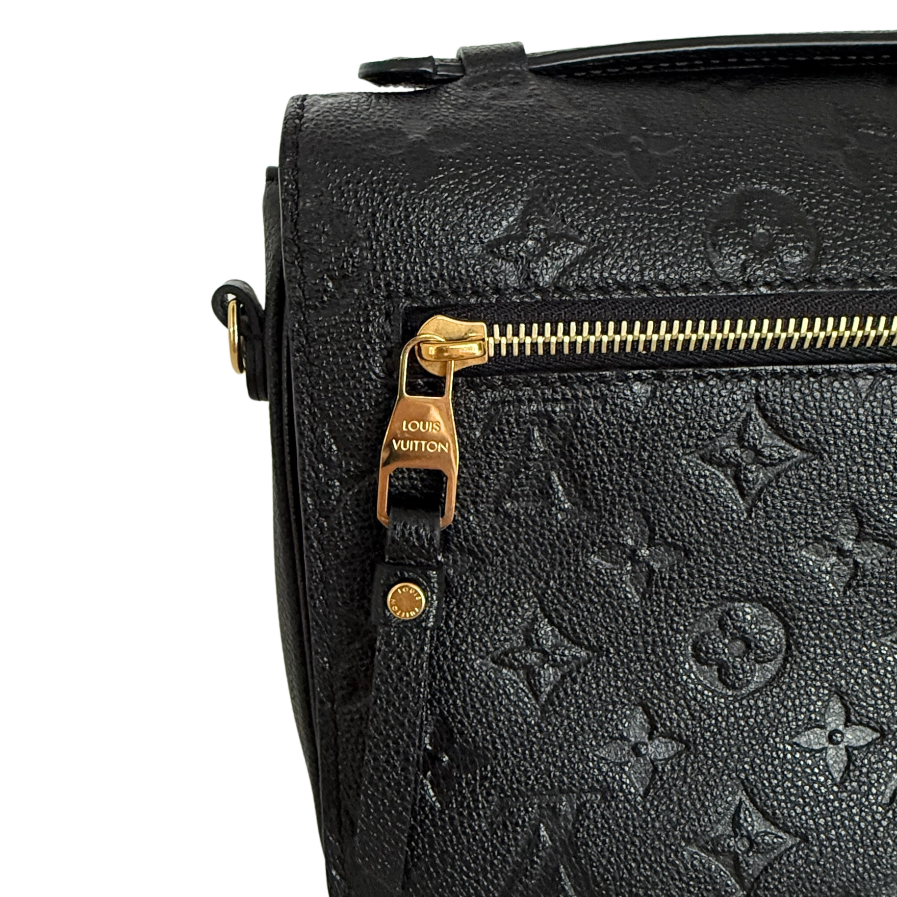 Louis Vuitton Pochette Métis Empreinte Leder M41487 Schwarz Fullset / sehr gut Louis Vuitton