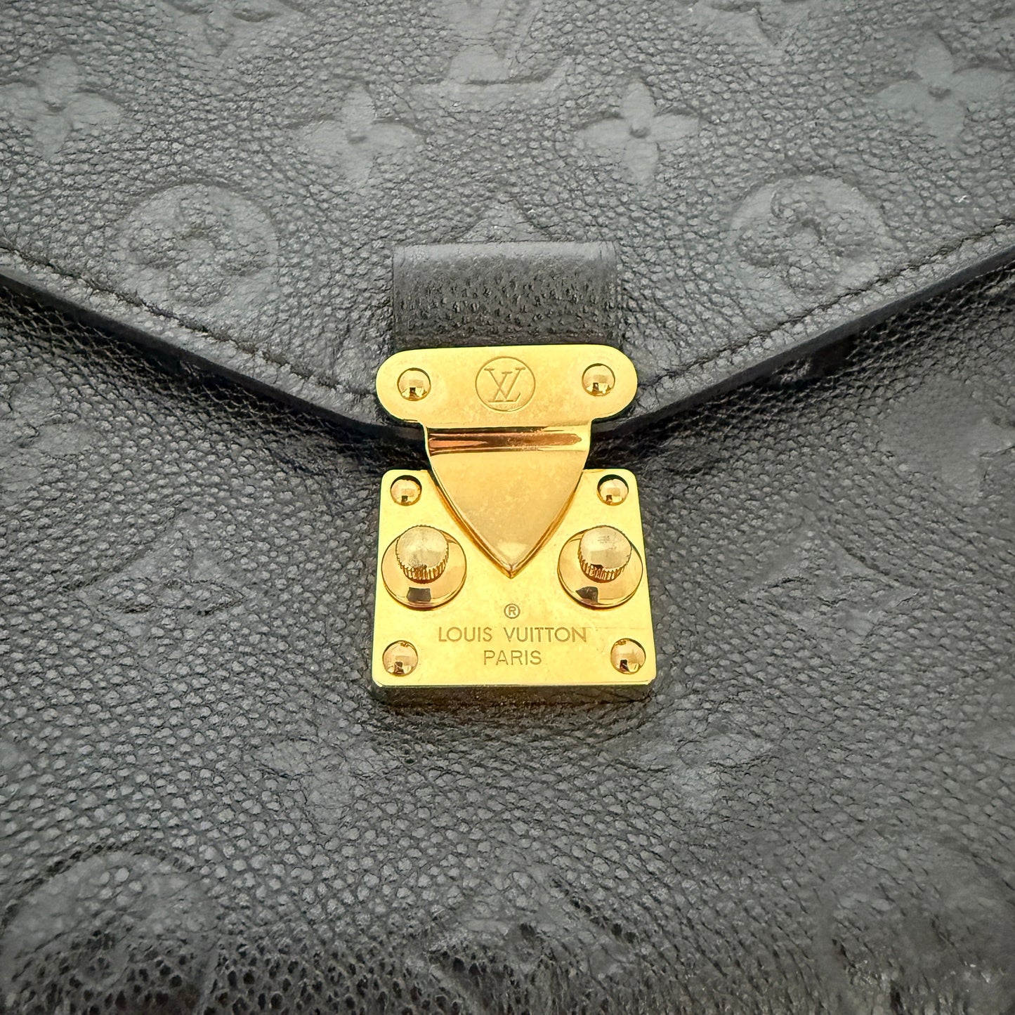 Louis Vuitton Pochette Métis Empreinte Leder M41487 Schwarz Fullset / sehr gut Louis Vuitton