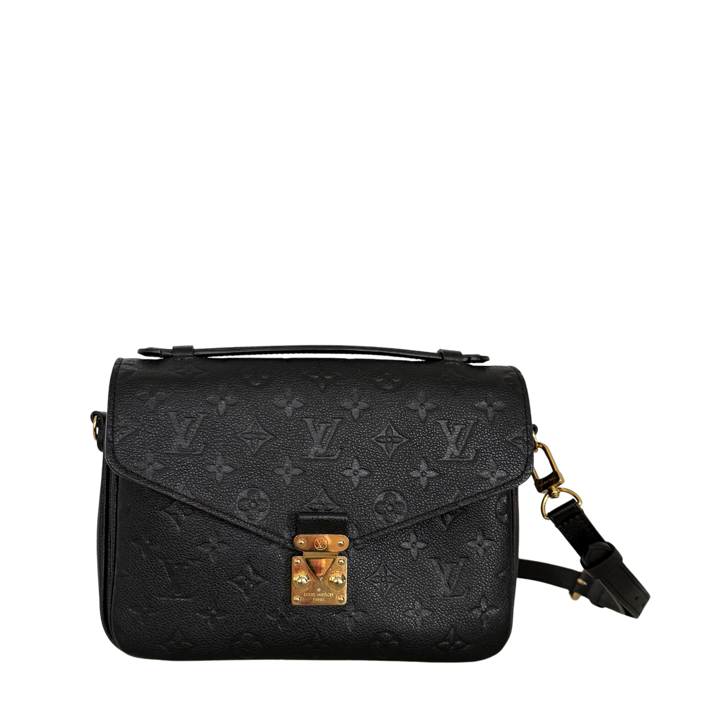 Louis Vuitton Pochette Métis Empreinte Leder M41487 Schwarz Fullset / sehr gut Louis Vuitton