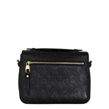 Louis Vuitton Pochette Métis Empreinte Leder M41487 Schwarz Fullset / sehr gut Louis Vuitton