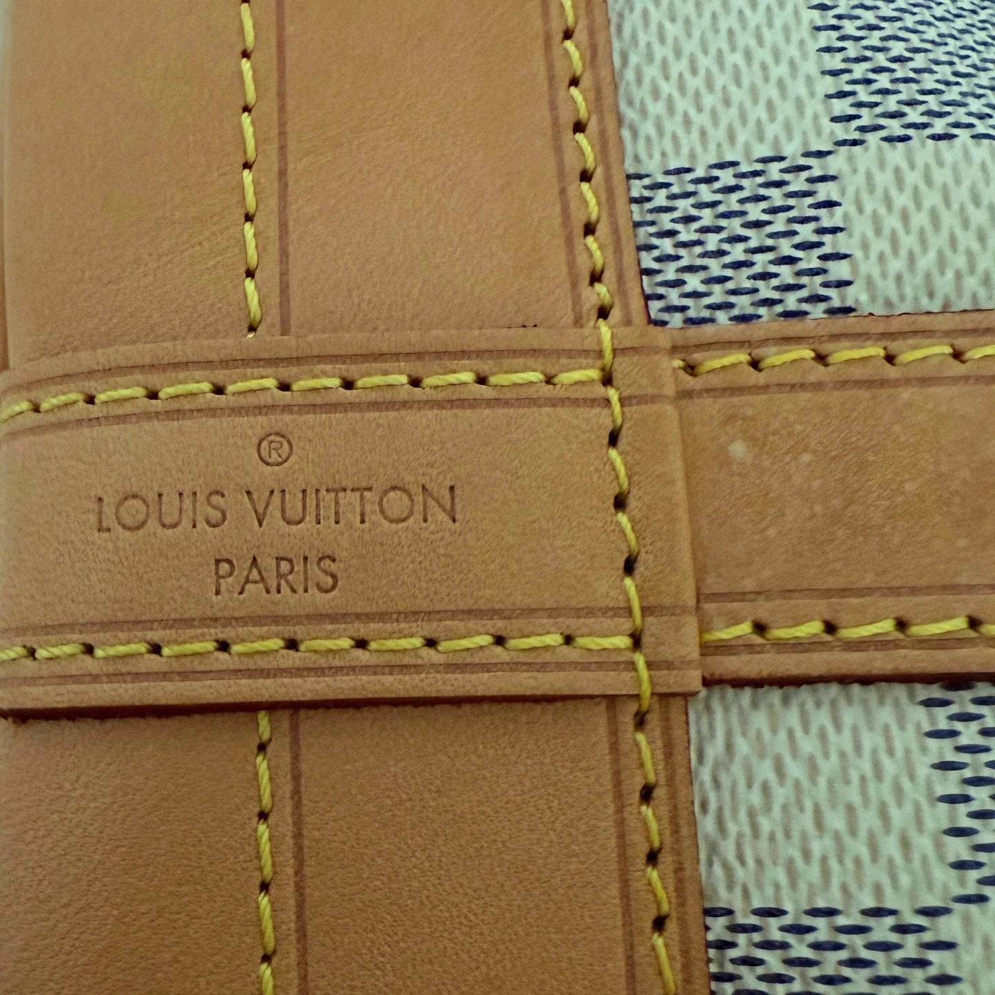 Louis Vuitton Noé Damier Azur Canvas N40593 Beige / sehr gut Louis Vuitton