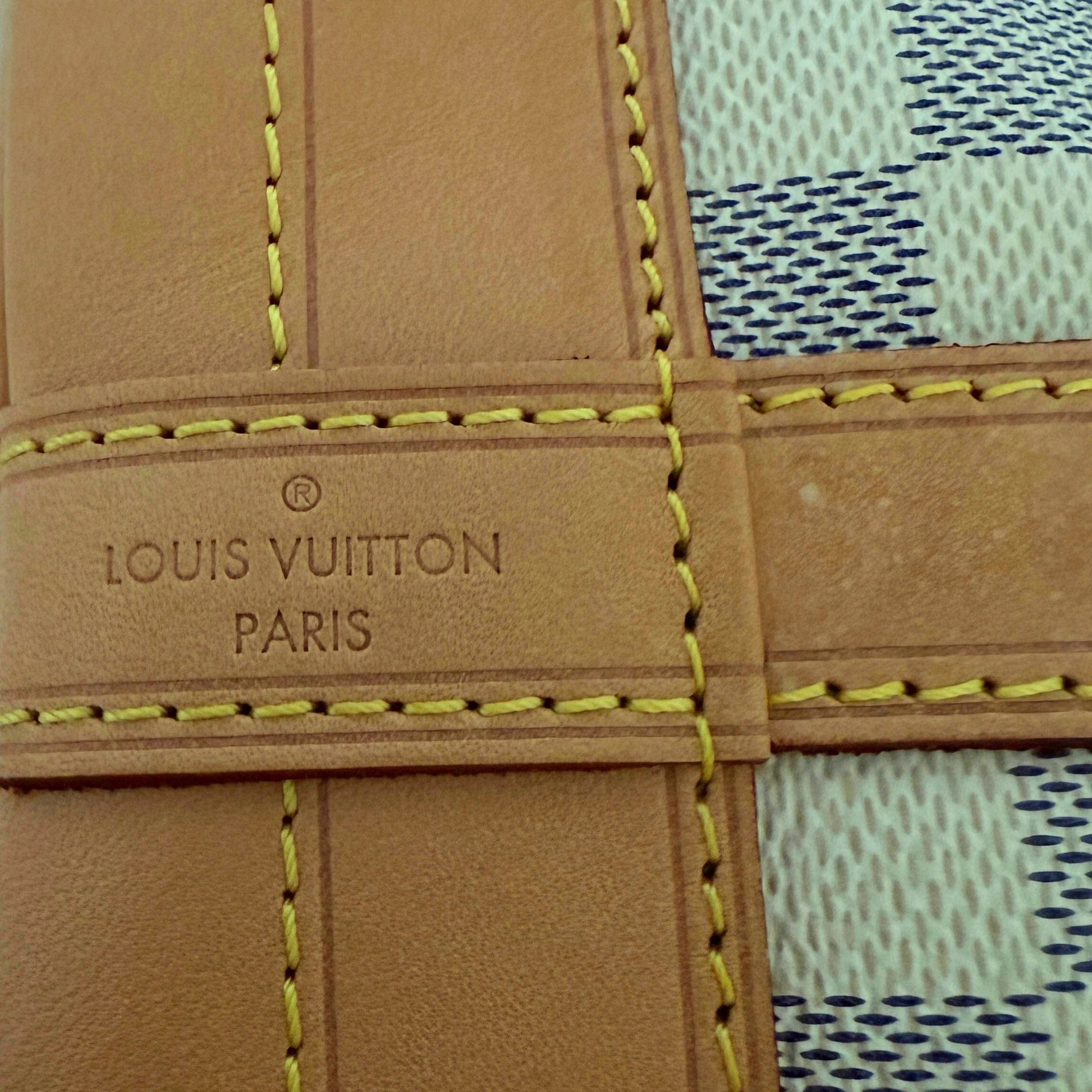 Louis Vuitton Noé Damier Azur Canvas N40593 Beige / sehr gut Louis Vuitton
