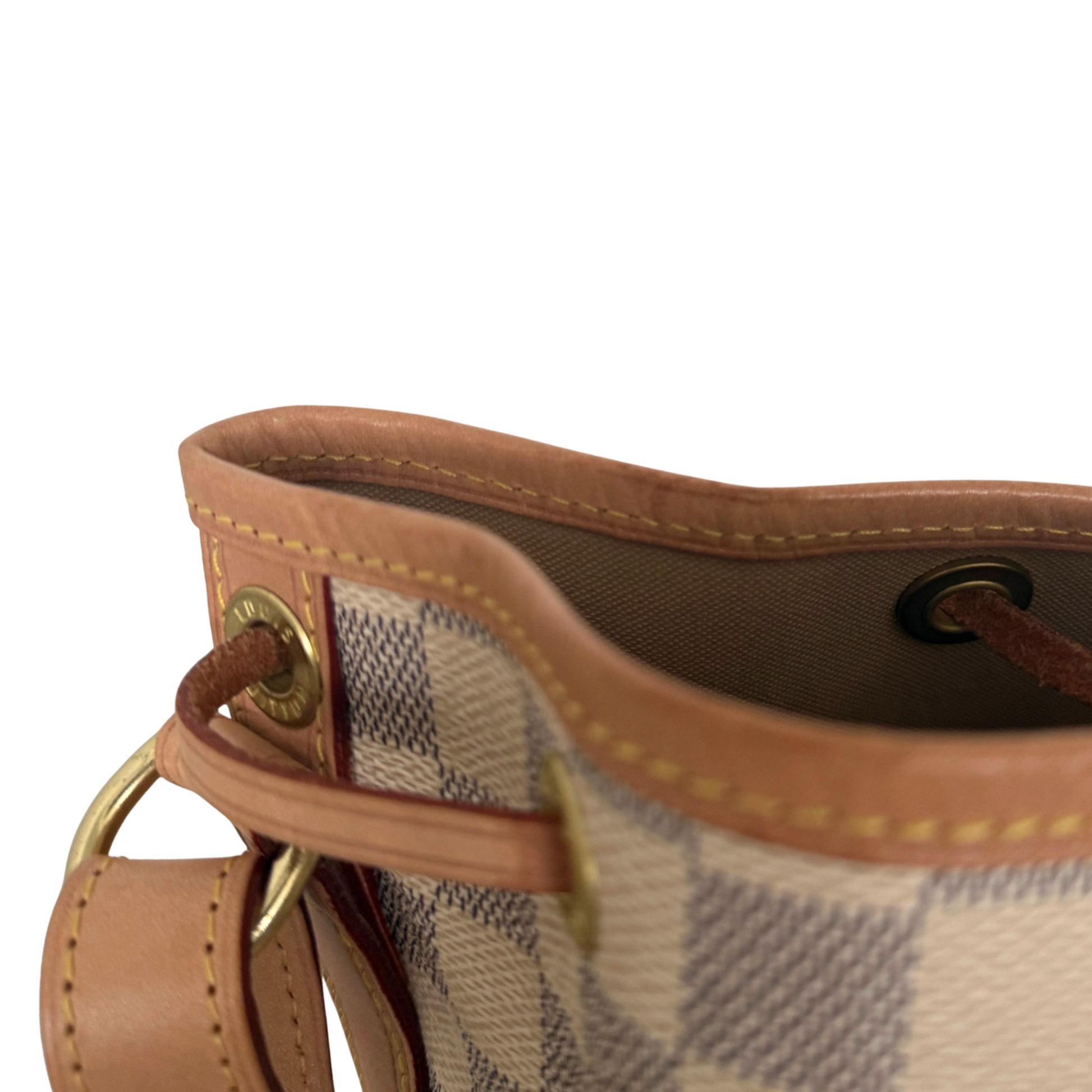 Louis Vuitton Noé Damier Azur Canvas N40593 Beige / sehr gut Louis Vuitton